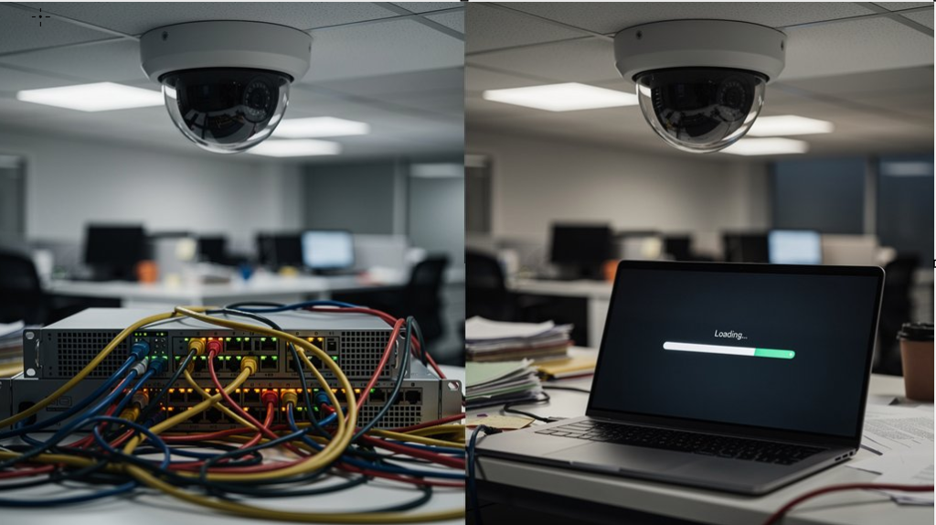 What Security Cameras Do to Your Office Network Bandwidth
