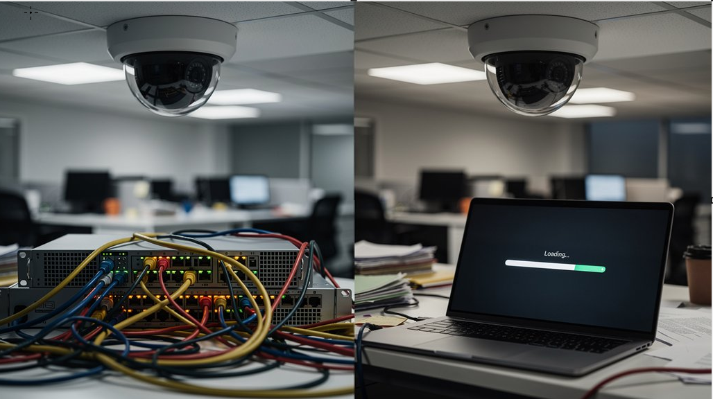 What Security Cameras Do to Your Office Network Bandwidth
