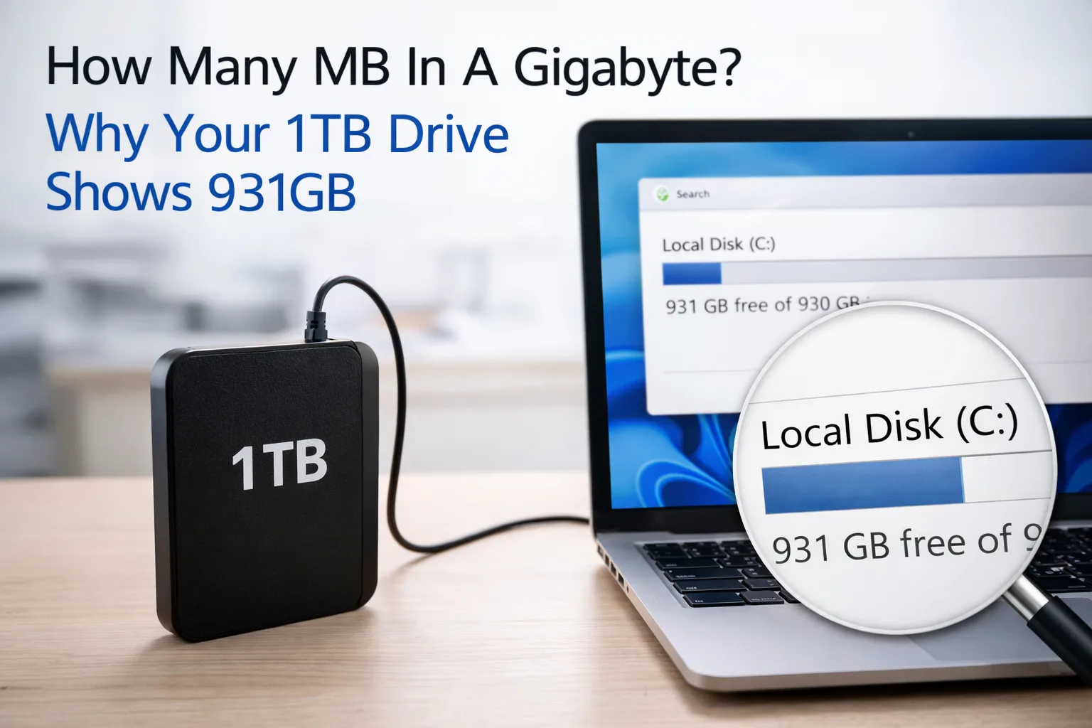 learn how to understand MBs and GBs