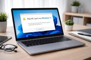 windows 11 not eligible warning